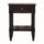 Arlen Spindle Bedside Table with 1 Drawer, Medium - Winewood Oak Bedside Tables - Bokel Home