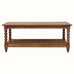 Arlen Spindle Coffee Table, Medium - Amber Oak Coffee Tables - Bokel Home