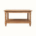 Arlen Spindle Coffee Table, Medium - Golden Teak Coffee Tables - Bokel Home