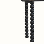 Arlen Spindle Console Table, Medium - Carbon Ash Console Tables - Bokel Home