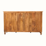 Arlen Spindle Sideboard, Large- Amber Oak Sideboard - Bokel Home