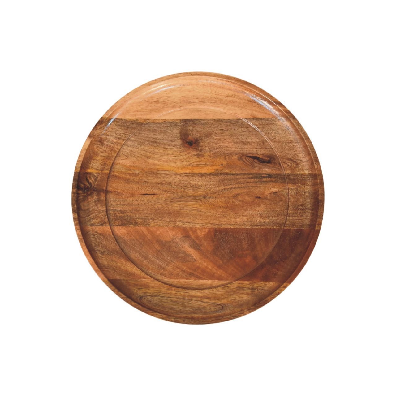 Arlen Spindle Tray Side Table, Small - Golden Teak Side Tables - Bokel Home