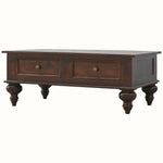Arno 4 Drawer Coffee Table, Medium - Light Walnut Coffee Tables - Bokel Home