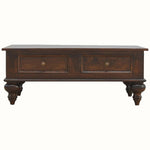 Arno 4 Drawer Coffee Table, Medium - Light Walnut Coffee Tables - Bokel Home