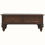 Arno 4 Drawer Coffee Table, Medium - Light Walnut Coffee Tables - Bokel Home