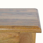 Arno Wooden Bench with Turned Feet - Natural Bench - Bokel Home