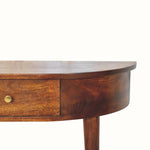 Arvo Backless Mounted Console Table - Chestnut Console Tables - Bokel Home