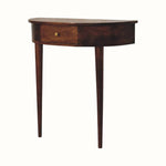 Arvo Backless Mounted Console Table - Chestnut Console Tables - Bokel Home