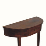 Arvo Backless Mounted Console Table - Chestnut Console Tables - Bokel Home