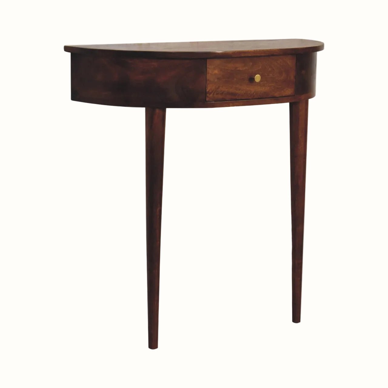 Arvo Backless Mounted Console Table - Chestnut Console Tables - Bokel Home