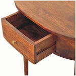 Arvo Wall Mounted Hallway Console Table - Chestnut Console Tables - Bokel Home
