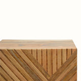 Babej 2 Drawer Bedside Table, Medium - Natural Bedside Tables - Bokel Home