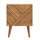 Babej 2 Drawer Bedside Table, Medium - Natural Bedside Tables - Bokel Home