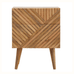 Babej 2 Drawer Bedside Table, Medium - Natural Bedside Tables - Bokel Home
