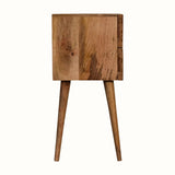 Babej 2 Drawer Bedside Table, Small - Natural Bedside Tables - Bokel Home