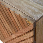 Babej 2 Drawer Bedside Table, Small - Natural Bedside Tables - Bokel Home