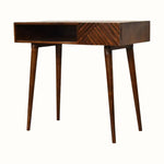 Babej Open Writing Desk - Chestnut Desks - Bokel Home