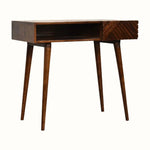 Babej Open Writing Desk - Chestnut Desks - Bokel Home