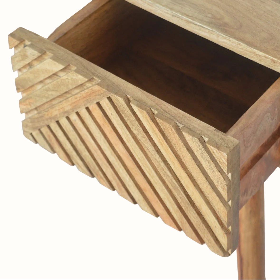 Babej Open Writing Desk - Natural Desks - Bokel Home