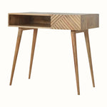 Babej Open Writing Desk - Natural Desks - Bokel Home