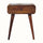 Babu 1 Drawer Bedside Table, Medium - Chestnut Bedside Tables - Bokel Home