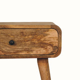 Babu 1 Drawer Bedside Table, Medium - Natural Bedside Tables - Bokel Home