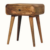 Babu 1 Drawer Bedside Table, Medium - Natural Bedside Tables - Bokel Home