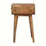 Babu 1 Drawer Bedside Table, Medium - Natural Bedside Tables - Bokel Home
