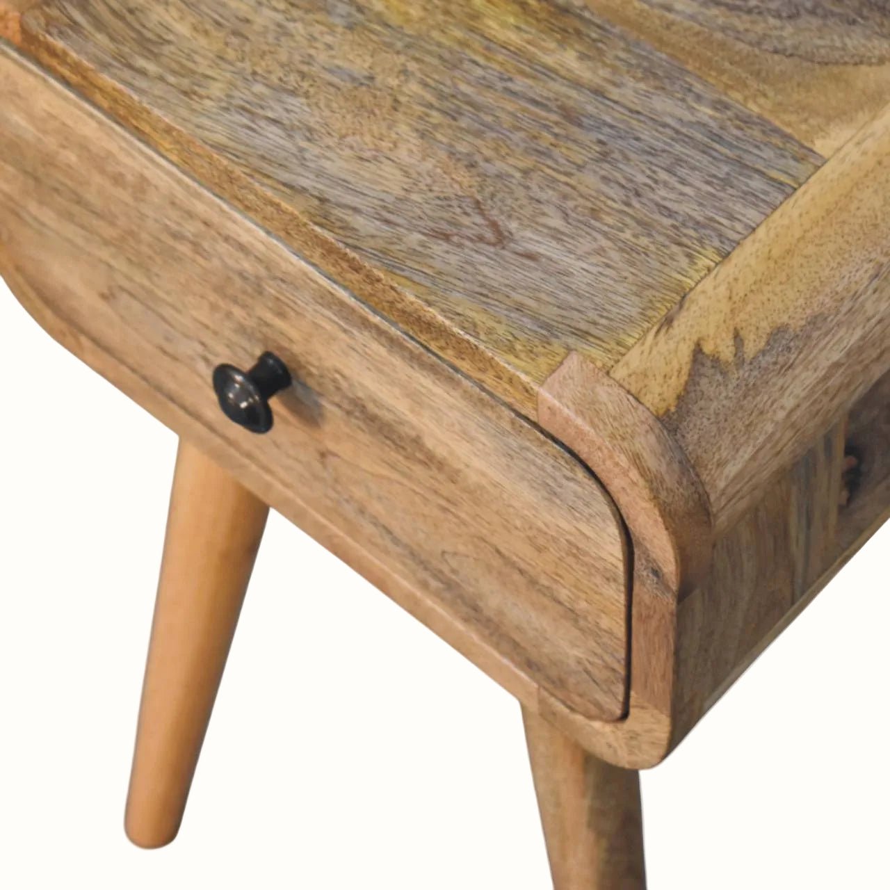 Babu 1 Drawer Bedside Table, Small - Natural Bedside Tables - Bokel Home