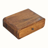 Babu Floating Bedside Table, Medium - Honey Caramel Bedside Tables - Bokel Home