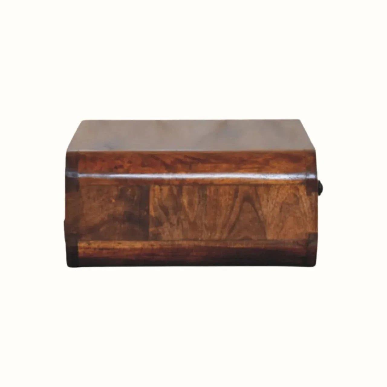 Babu Floating Bedside Table, Medium - Honey Caramel Bedside Tables - Bokel Home