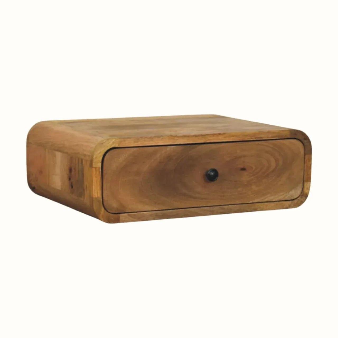 Babu Floating Bedside Table, Medium - Natural Bedside Tables - Bokel Home