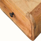 Babu Floating Bedside Table, Small - Natural Bedside Tables - Bokel Home