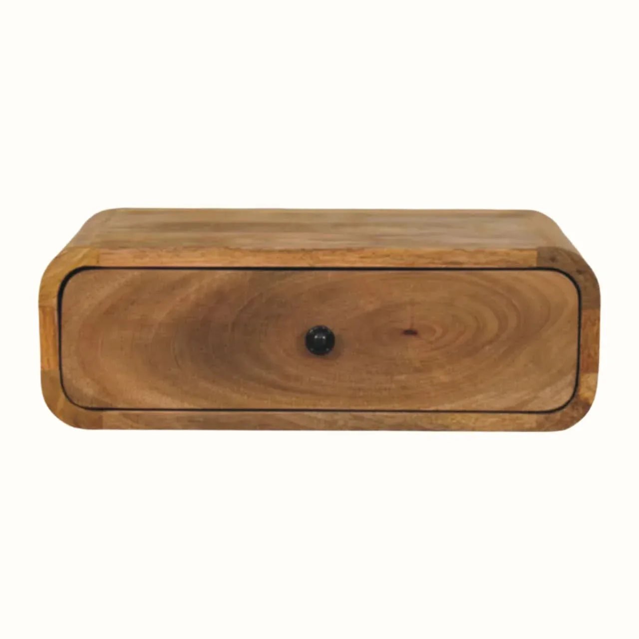 Babu Wall Mounted Bedside Table, Medium - Natural Bedside Tables - Bokel Home