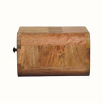 Babu Wall Mounted Bedside Table, Small - Natural Bedside Tables - Bokel Home