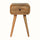 Babu 1 Drawer Bedside Table, Small - Natural