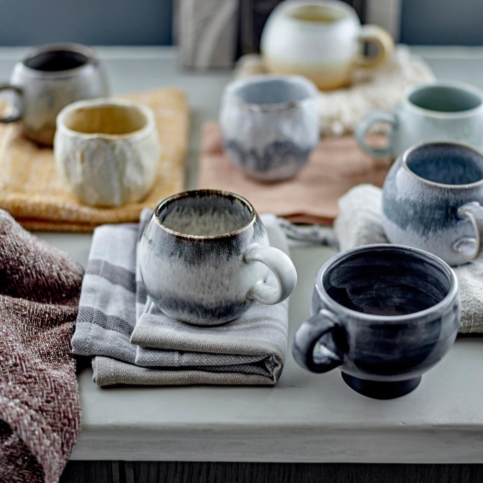 Bloomingville Mugs Paula Blue Glaze Cup