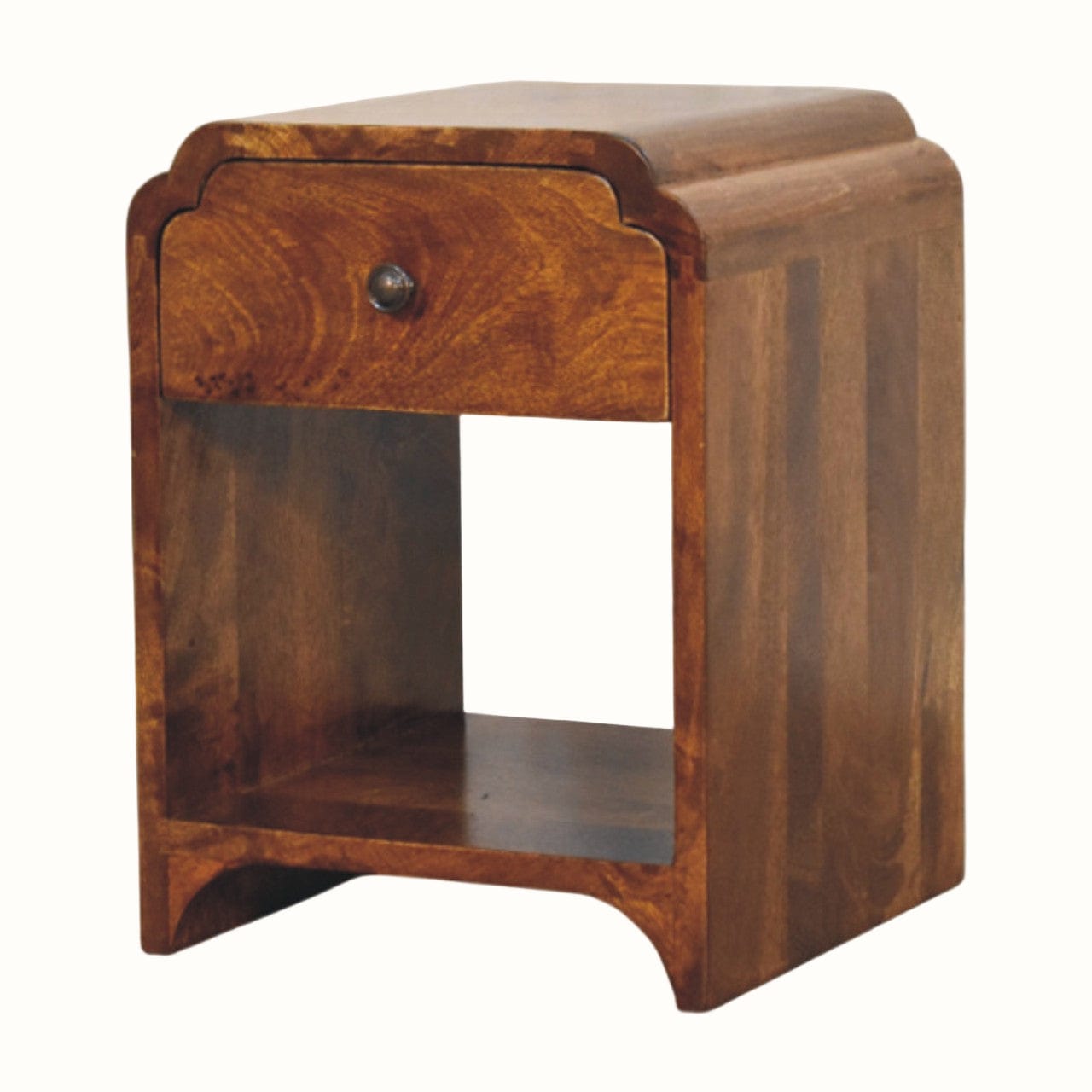 Bokel Bedside Tables Orel Bedside Table, Small - Chestnut