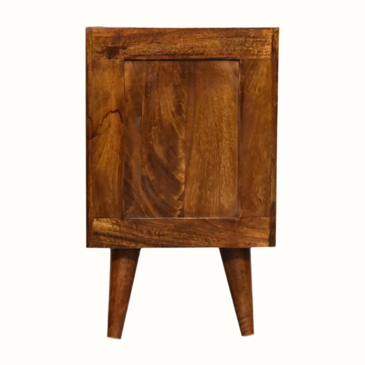 Bokel Bedside Tables Sunrise Open Bedside Table, Small - Gold/Chestnut