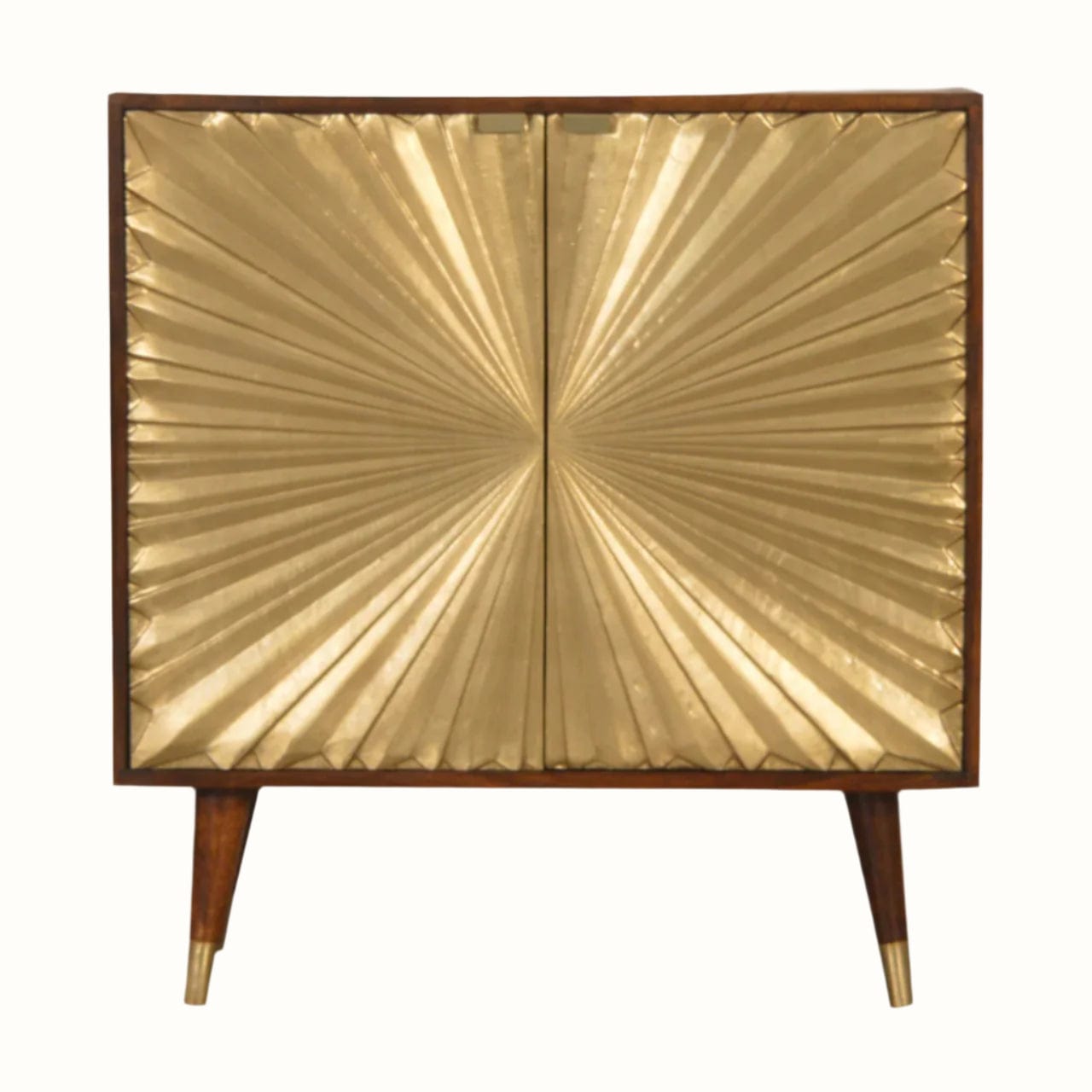 Bokel Cabinets & Sideboards Sunrise Cabinet - Gold/Chestnut