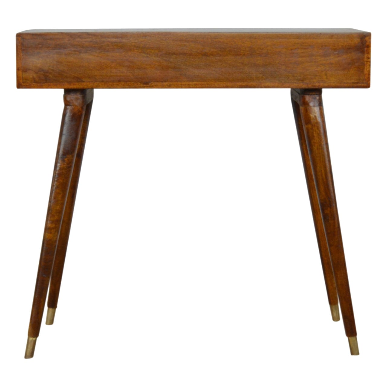 Bokel Desks Sunrise Writing Desk - Gold/Chestnut