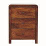 Bokel Home Bedside Tables Arellano Bedside Table - Chestnut