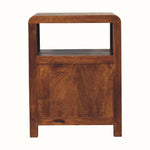Bokel Home Bedside Tables Arellano Open Bedside Table - Chestnut
