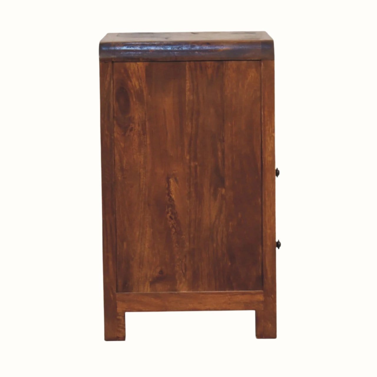 Bokel Home Bedside Tables Arellano Open Bedside Table - Chestnut