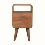 Bokel Home Bedside Tables Babej Open Bedside Table, Small - Natural