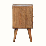 Bokel Home Bedside Tables Babej Open Bedside Table, Small - Natural