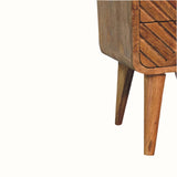 Bokel Home Bedside Tables Babej Open Bedside Table, Small - Natural