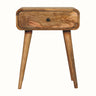 Bokel Home Bedside Tables Babu Bedside Table, Medium - Natural
