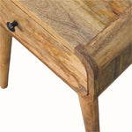 Bokel Home Bedside Tables Babu Bedside Table, Medium - Natural