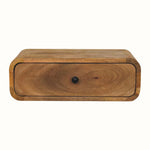 Bokel Home Bedside Tables Babu Wall Mounted Bedside Table, Medium - Natural